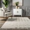 Nuloom Cordelia Fragmented Stripes Tasseled Area Rug 5ft x 7ft 6in KKGS01A-508 - alternate 7